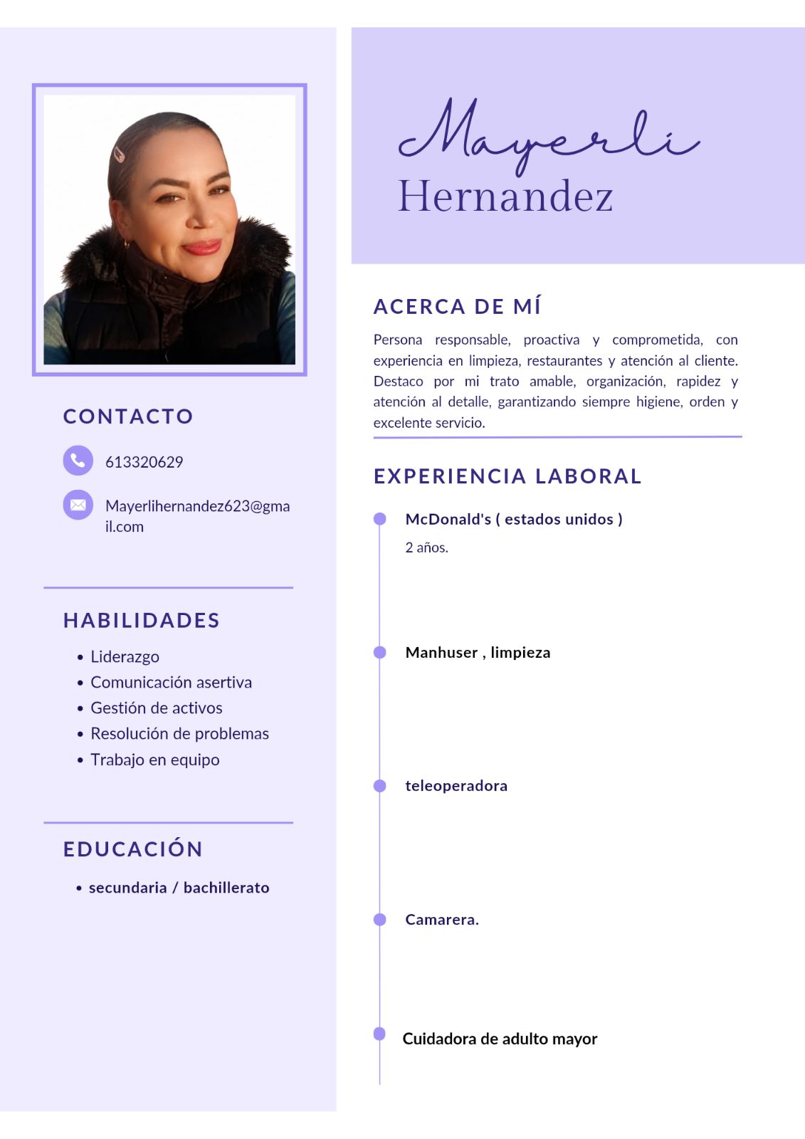 Busco trabajo
